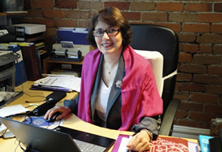 Reports state that professor Homa Hoodfar's health is failing while being kept in solitary confinement in Iran. Photo courtesy of homahoodfar.org.