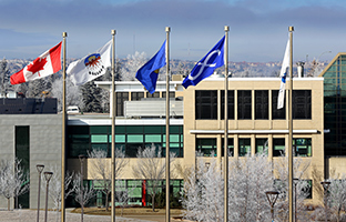 Treaty 7 and Métis flags now a permanent feature of Mount Royal campus